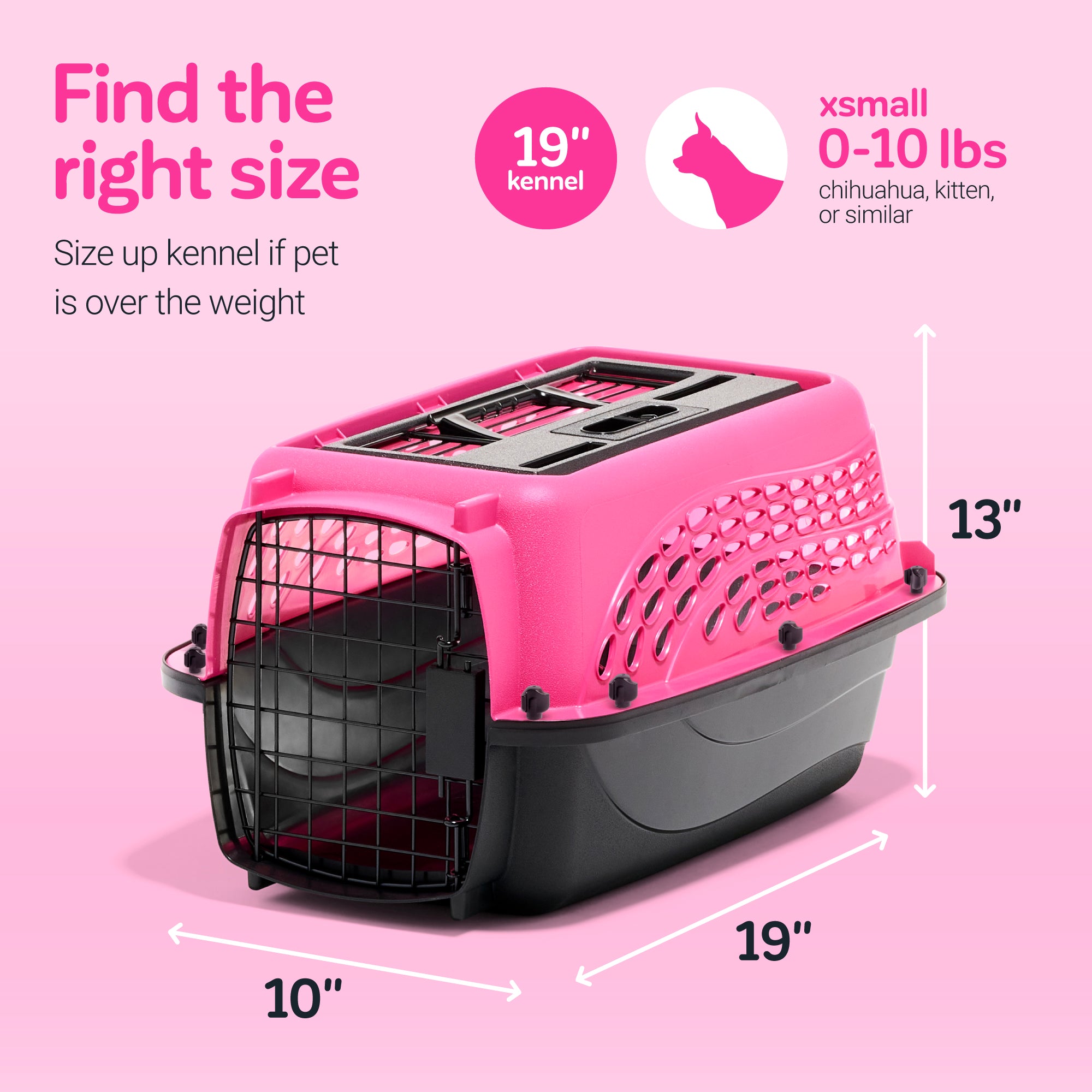Petmate E-Z Load Two Door Dog & Cat Kennel - Image 9