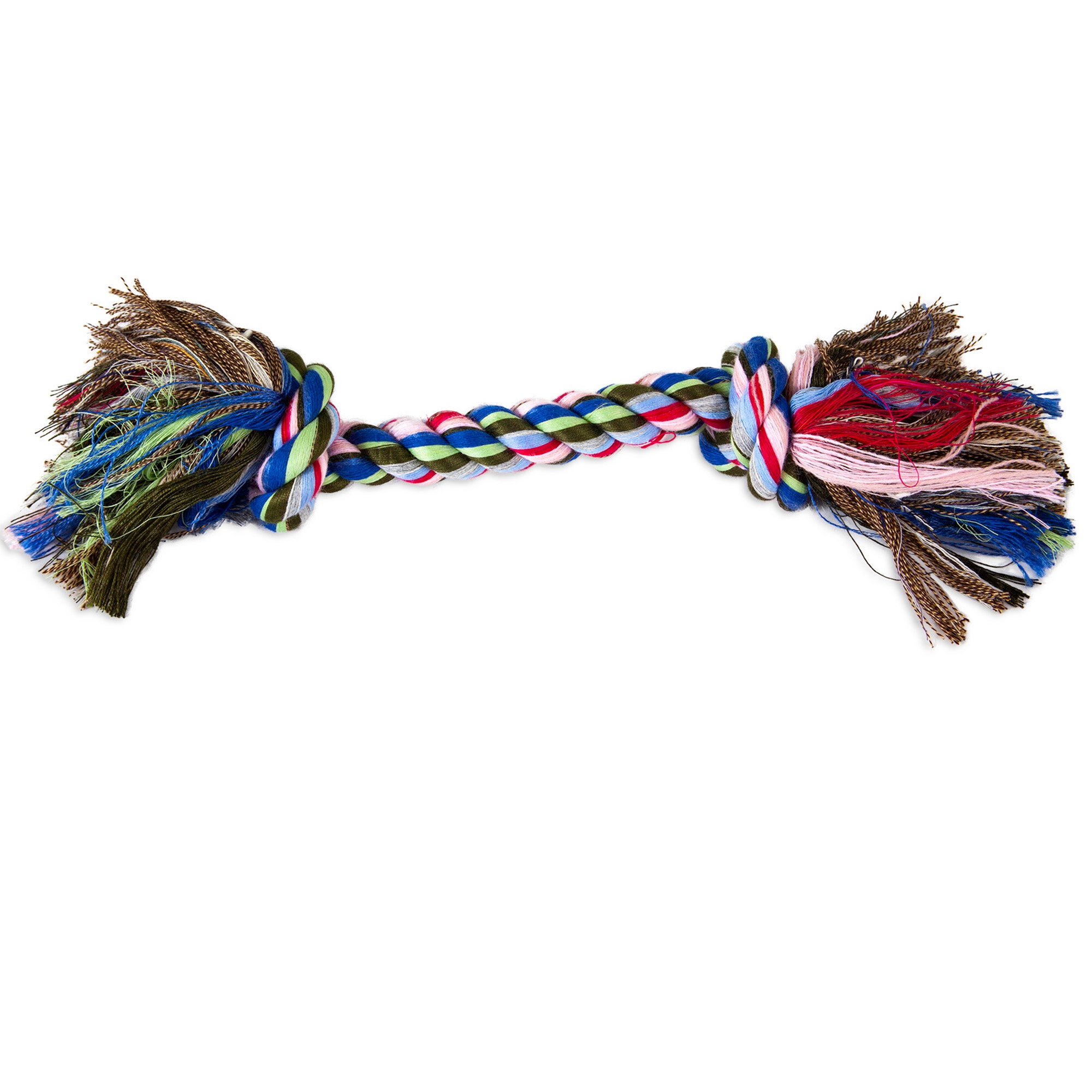Petmate Booda Multi-Colored Rope Bone - Image 2
