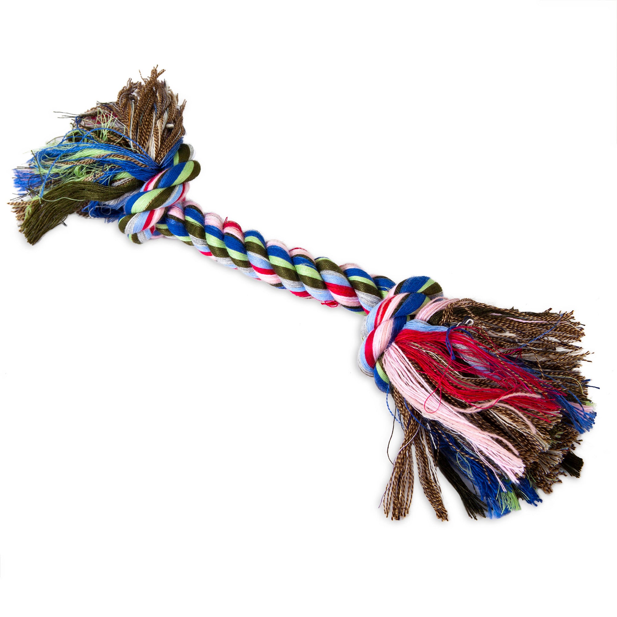 Petmate Booda Multi-Colored Rope Bone - Image 6