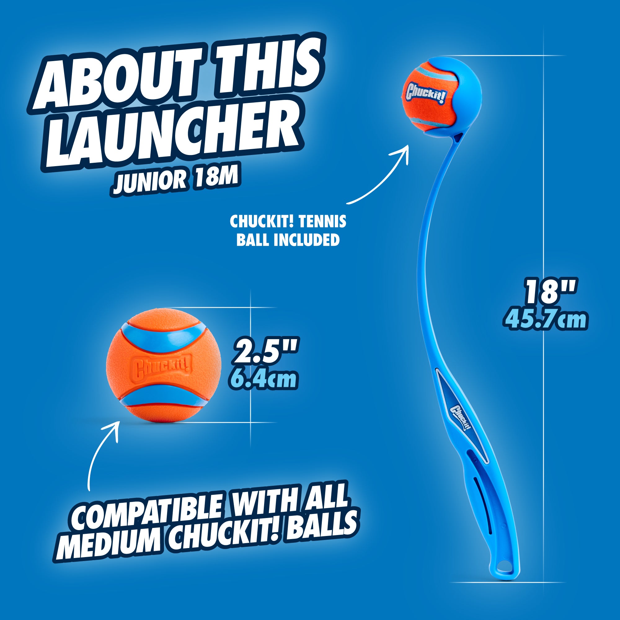 Chuckit! Junior 18M Dog Ball Launcher - Image 2
